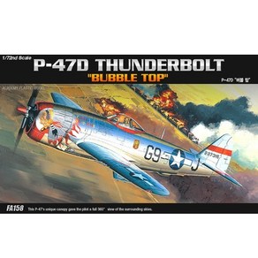 1:72 P-47D(버블 탑) (12491)