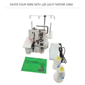 미니 재봉틀 미싱 미싱기 가정용 스레드 오버록 재봉 및 전기 오버록, 250w, 250w
