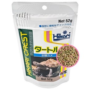 히카리 터틀스틱 52g 프리미엄 거북이 사료 밥 먹이 크레스트, 52g(4시이전당일발송), 1개