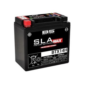 BS 배터리 BTX14H 12V-14.7AH(SLA) 버그만650 익사이팅400i, 1개, 버그만650,익사이팅400i