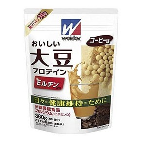 WEIDER 웨이더 맛있는 대두 프로틴 커피맛 360g [헬스 트레이닝 단백질 보충제], 1개