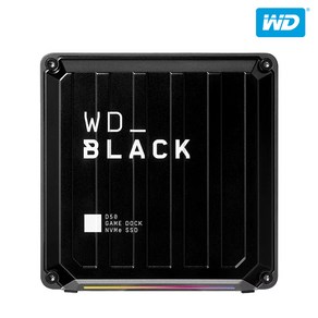 WD BLACK D50 Gaming Dock 외장SSD 0TB, Black D30