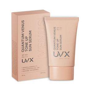 UVX 유브이엑스 퀀텀 비너스 맑은 톤업 자외선차단 선세럼 30ml, 1개