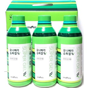 유니베라 슈퍼겔 W 1000mlX3 (맥스피 신형), 3개, 1L