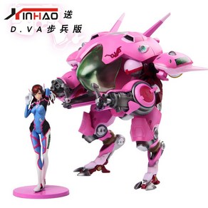 오버워치 D.VA 피규어 어벤져스 피규어 25.5cm DIJIN A279, 1개