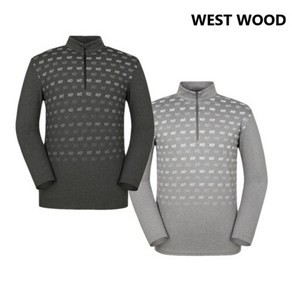 웨스트우드 WESTWOOD 봄 가을 이월 티셔츠 !! 앞 몸판 WD 그라데이션의 남성 프린트 집업 티셔츠 WM3MCTSVW311