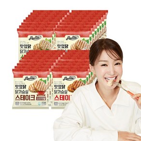 [랭킹닭컴] 맛있닭 닭가슴살 스테이크 4종 맛보기, 100g, 30개