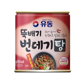 유동 뚝배기 번데기탕 얼큰한맛, 280g, 11개