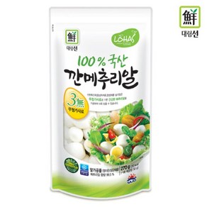 [사조] 깐메추리알 270g, 1개