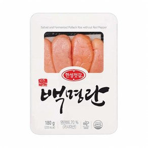 한성 백명란 180g, 1개