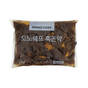 모노쉐프 업소용 대용량 흑곤약 1.2kg B