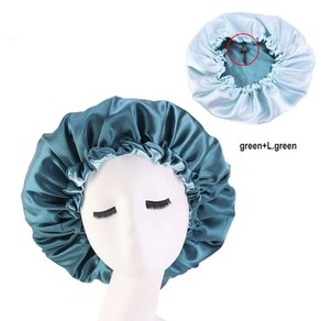 조절 가능한 satin bonnet sleep cap 실크 새틴 cap fo night sleeping hai bonnet 방수 샴푸 bathing 액세서리 헤어 살롱, 스타일2, 조정할 수 있습니다, 1개