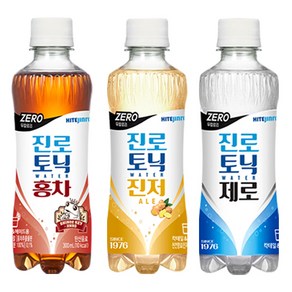 토닉워터 제로 홍차제로 진저에일제로 3종 각8입 총 24입, 1세트, 300ml