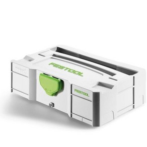 FESTOOL 499622 시스테이너 미니 T-LOC 시스테이너 SYS-MINI 1 TL 오리지널 기능성 화이트 하드 쉘 박스, 1) 499622, 1개