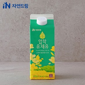 (공식) 자연드림 압착유채유 650ml (친환경유기농), 1개