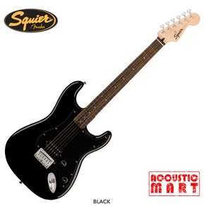 스콰이어 일렉기타 STRATOCASTER HT H BLK 스트라토캐스터, 1개