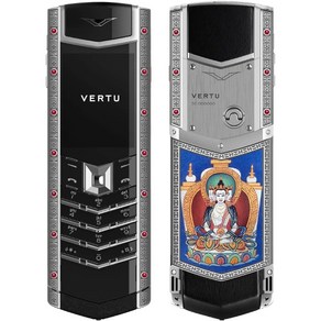 VERTU Signature V Thang-Ka 순은 럭셔리 비즈니스 휴대폰 공기계 잠금해제 자급제