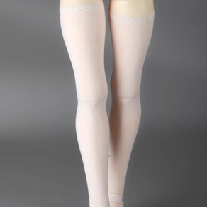 돌모아 구체관절인형 밴드 스타킹 Tinity Doll - Spandex Band Stockings (White), 화이트, 1개