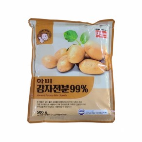 화미 감자 전분 99% 500g, 4개