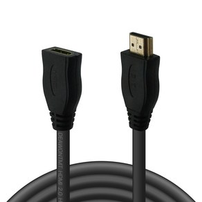 HDMI 2.0 연장 케이블 4K UHD 0.2M 2M 3M 5M, 1개