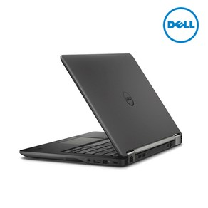 Dell 슬림노트북 E7250 i5 5세대 SSD 12.5인치 인강사무용 중고 노트북, WIN10, 4GB, 256GB, 코어i5, 블랙/불량화소+커버자국