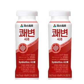 파스퇴르 쾌변 요구르트 사과 150ml(28입), 150ml, 28개