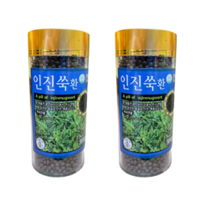 약국 판매 정우바이오 인진쑥환 250g, 2개