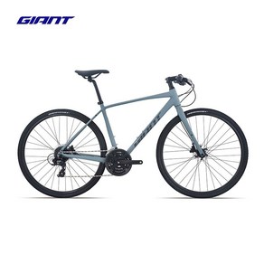 자이언트 에스케이프 1 Giant Escape 자전거 하이브리드 디스크, 700Cx380mmXS155-165cm권장, 완전히 무광 그레이 블루 24단, 1개