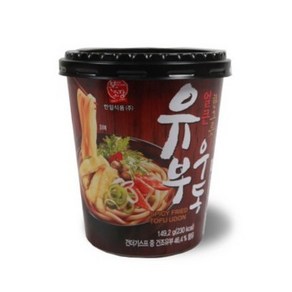 한일식품 본고장 얼큰 유부 우동 149.2g, 12개