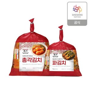 종가 종가집 총각김치 2.3kg+파김치1kg, 1개