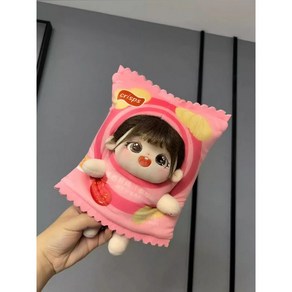 감자칩 아이돌 인형 옷 10CM 15CM 20CM, 노랑, 1개