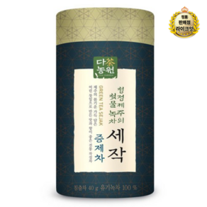 다농원 세작증제차, 40g, 1개, 1개입