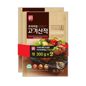 한성 프리미엄 고기산적 300gx2, 300g, 2개