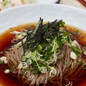 냉모밀 메밀소바 맛집 밀키트 (2인분) 일산비빔마켓, 1개, 600g