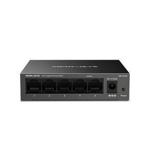 [머큐시스] 머큐시스 MS105GS [스위칭허브/5포트/1000Mbps], 단품, 1개