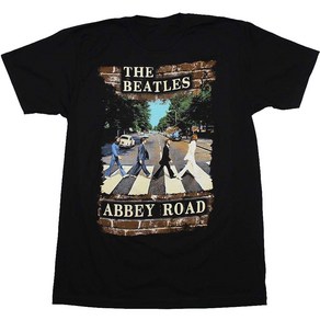 ROCKPANDA Abbey Road Beatles 반팔티