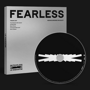 (CD) 르세라핌 (Le Sserafim) - Fearless (1st Mini Album) (Monochrome Bouquet Ver.)