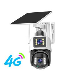 Linook V380 Po 4G 4K 8MP CCTV 무선 옥외 태양광 보안 카메라 SIM 카드 태양광 CCTV 클라우드 CCTV 태양광 카메라 옥외 태양광 보안 카메라 360, 1) 4G Camea, 1개