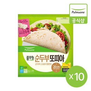 풀무원 [풀무원] 순두부또띠아225g 10개(50입), 225g, 10개