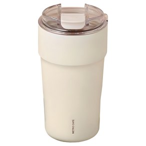 락앤락 메트로 카페 세라믹 텀블러, 바닐라라떼, 500ml, 1개