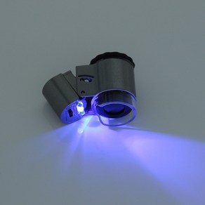 휴대용 UV 현미경 광학 고배율 미니 관찰 학습 생물 간편 포켓 LED 50배율