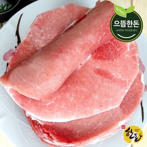 [으뜸한돈] 한돈 뒷다리살 불고기용 1.8kg (300gX6팩), 6개