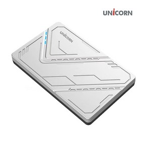 [서진네트웍스] 2.5인치 외장케이스 유니콘 HDD-300V [USB3.1 Gen1/실버블랙] [하드미포함], 1개