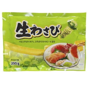 고추냉이 고함량 86% 와사비분, 10개, 200g