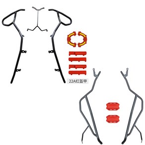 VSX125 SYM 튜닝 범퍼 가드 드레스업 튜닝 파츠, 범퍼 레드커버