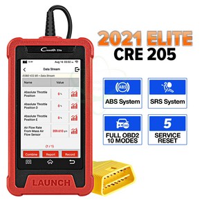 LAUNCH X431 OBD2 스캐너 Elite CRE205