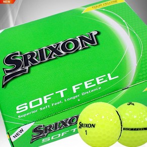 [스릭슨]SRIXON 소프트필 14 골프볼(2피스)(12알)(옐로우)