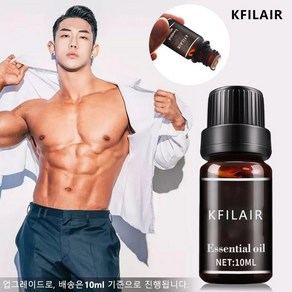 KFILAIR 남성 마사지 오일 고급 마사지 오일 성적 만족감 향상 및 남성 기능 강화에 도움, 1개, 10ml