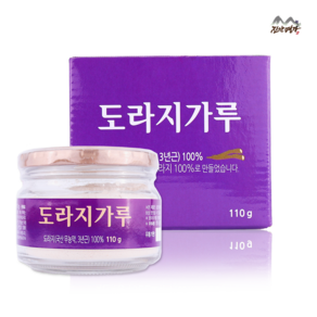 [진안고원농산] 무농약 직접 재배 3년근 약도라지 국산 도라지가루 순도 100% 110g, 1개