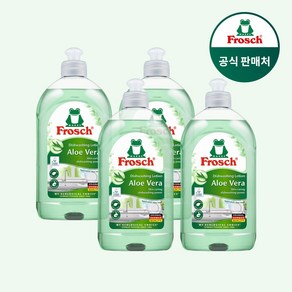 프로쉬 알로에 베라 주방세제, 500ml, 4개